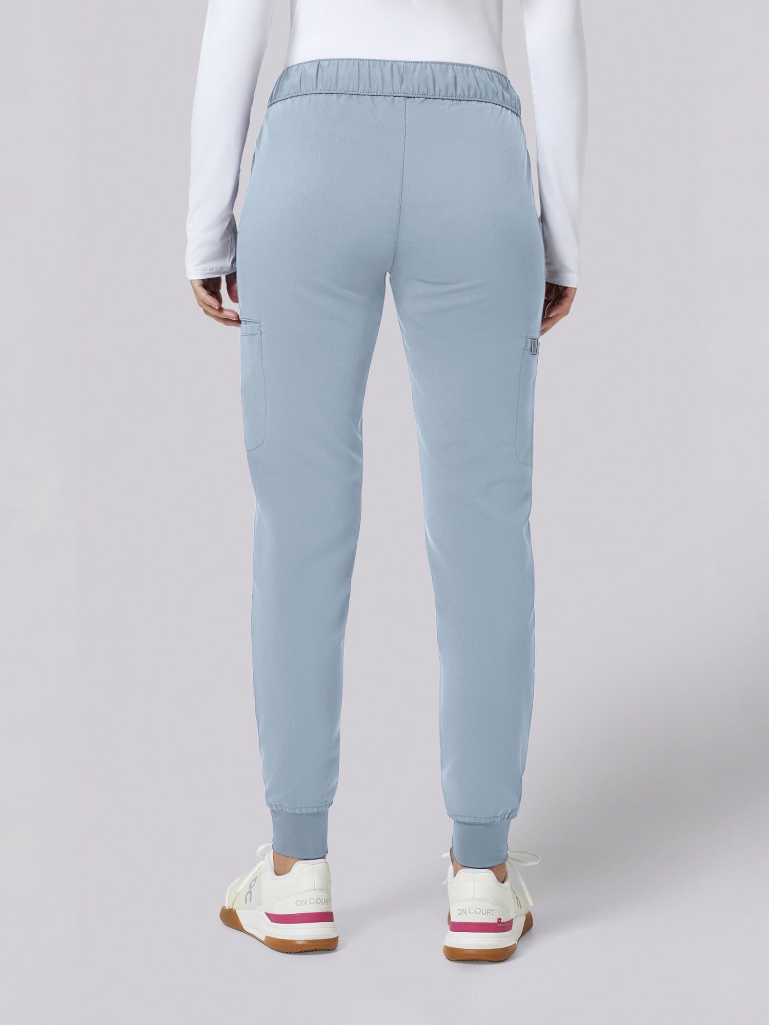 Scrubstar Ultimate Women’s Antimicrobial Cargo Jogger Scrub Pant, Sizes XS–3XL