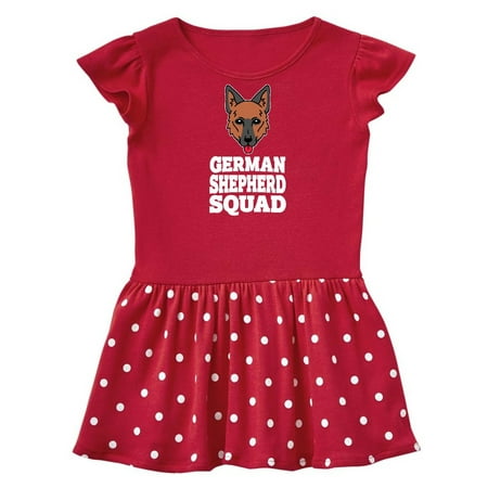 

Inktastic Dog German Shepherd Squad Gift Baby Girl Dress
