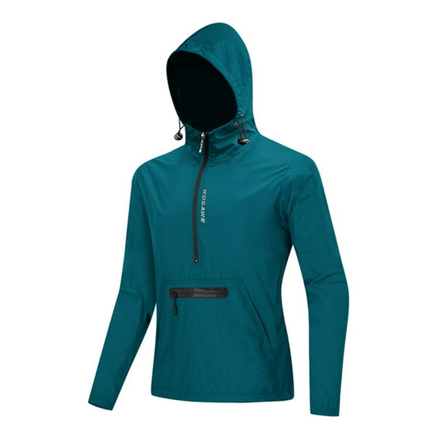 WIFKLSIIPG Veste de Cyclisme Coupe-Vent Manteau de Sport Extérieur