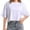 White, variant on Women's Oversized Workout Cropped T Shirts Crew Neck Short Sleeve Casual Loose Summer Crop Tee Tops