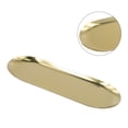 thumbnail image 2 of Oval stainless steel tray Storage tray tea fruit tray cosmetics jewelry tray, 2 of 9