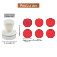 thumbnail image 3 of 1 Mold 6 Stamps Cake Mold Set, Hand-Pressure Flower Pattern Mold Round Cookie Pumpkin Pie Pastry Stamps Tools, 3 of 7