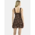 thumbnail image 3 of Madden NYC Women's Sleeveless Skater Dress with Lace Trim, Sizes XXS-XXL, 3 of 5
