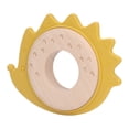 thumbnail image 1 of Mordedor de silicona de madera para bebé, anillo de madera, dentición de silicona, mordedor de silicona de madera, juguete para la dentición del bebé, eficiencia óptima, 1 of 12