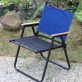 thumbnail image 1 of COMPUKAS Pièces de Rechange pour Chaise de Camp Chaise de Réalisateur Toile Robuste Bleu 1 Ensemble, 1 of 6