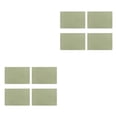 thumbnail image 1 of Manteles individuales de lino Bearachild 4 uds antideslizante lavable resistente a manchas Verde 2Conjunto, 1 of 6
