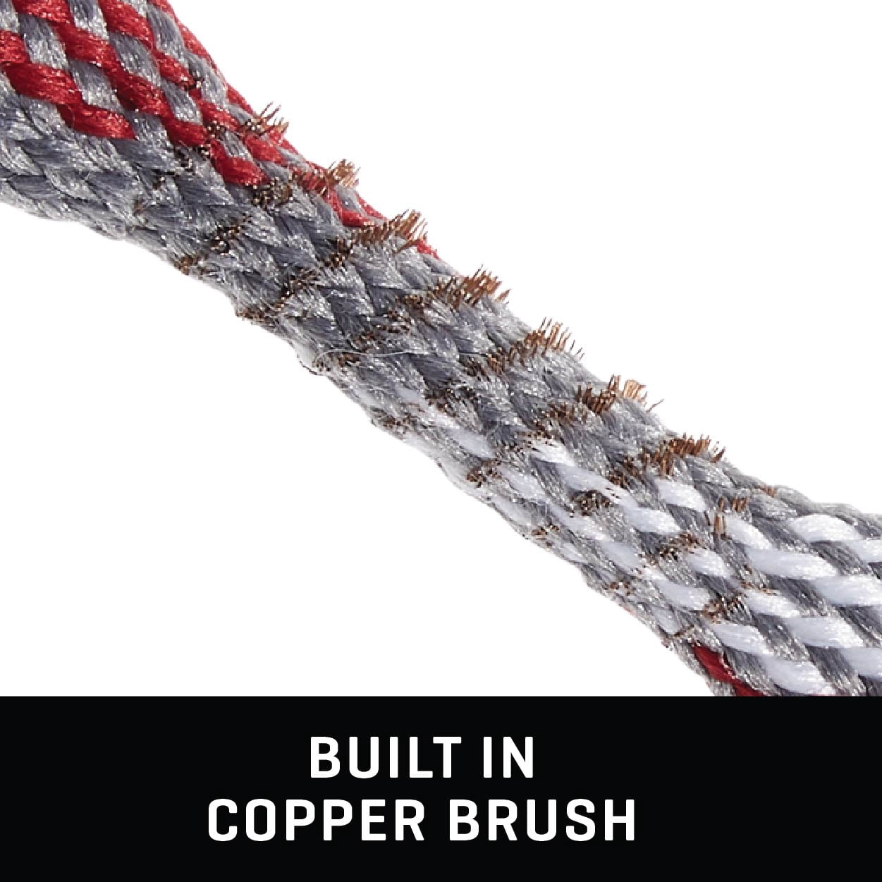 Bore-Nado Firearm Barrel Cleaning Rope by Allen Company, 6.5 mm, Multi, n/a, .27 / .264 Caliber