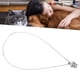thumbnail image 4 of Dog Bone Keychain Necklace, Alloy Not Easy Tarnishing Dog Bone Necklace Fashionable  For Dog Owner For Dog Lover ANGGREK Caja conmemorativa de cenizas de mascotas, 4 of 8
