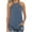 Navy-tanks, variant on Women's Chiffon Double Layered Tank Tops Summer Sleeveless Round Neck Blouses Shirts Tunic Tops