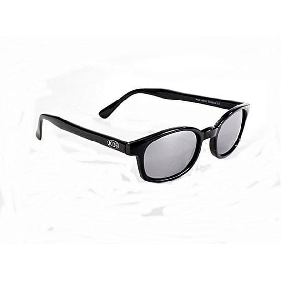 X KD Sunglasses Silver Mirror Smoked Lens Sunglasses Large Size UV400