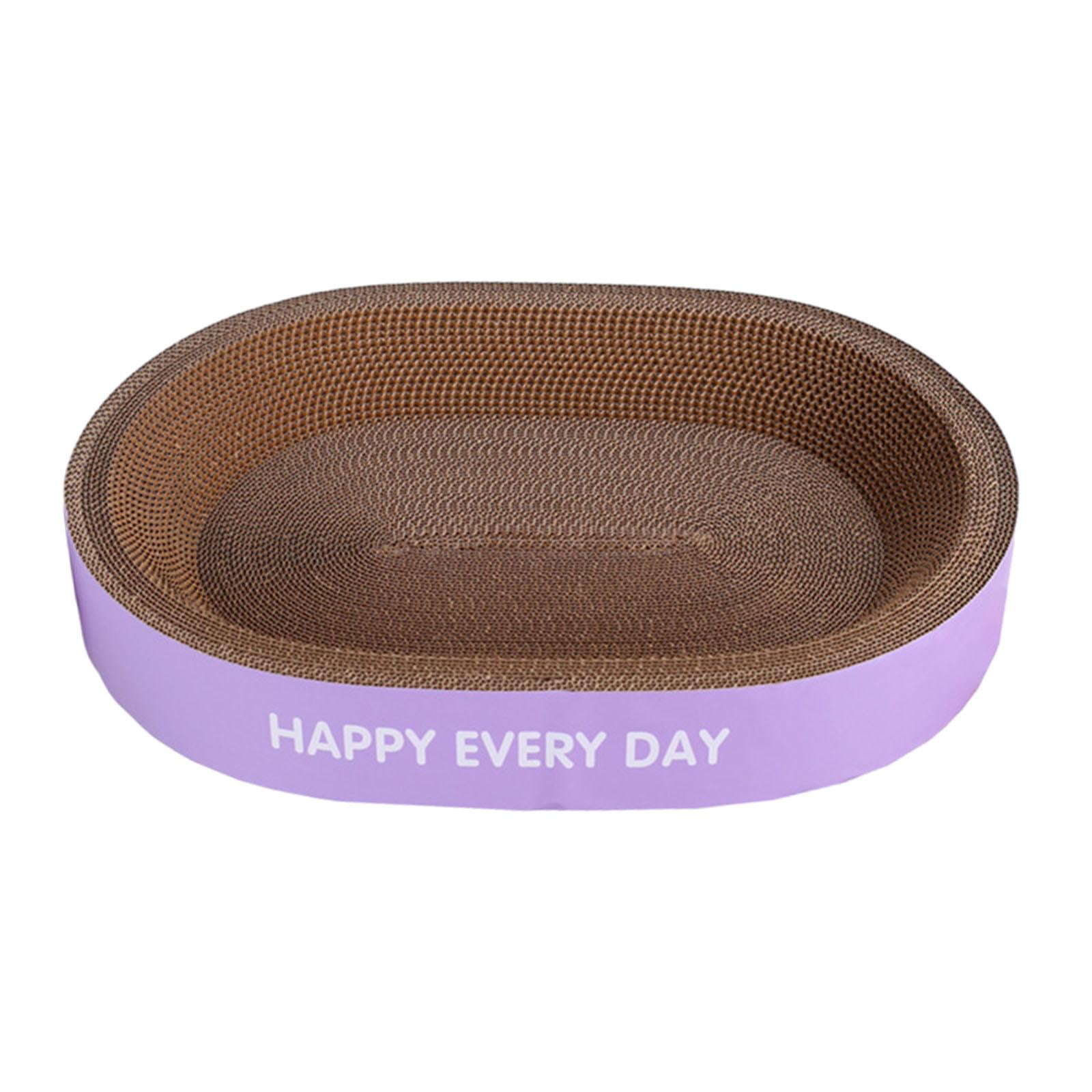 TISHITA Planche à Gratter pour Chat Jouet Interactif Déco Papier Ondulé Tapis à Gratter pour Minou m