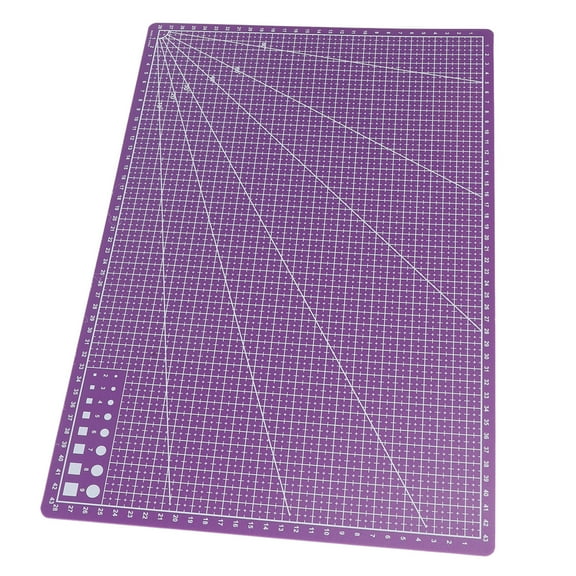 Raindrops Dual-Sided Fabric Cutting Board A3 Quilting Mat for Sewing Crafts Plastic Cutting Mat and Precise
