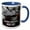 Blue/White, variant on 3drose, Medieval Knight Armor, a War-hammer. Personnel Management Made Easy, 11oz Mug