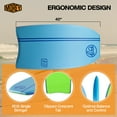 thumbnail image 3 of BZ 40" BodyBoards, T-10 Progressive Series Bodyboard, HDPE Slick, Crescent Tail, PE Core - Blue, 3 of 7