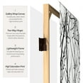 thumbnail image 4 of Oriental Furniture 6 ft. Tall Trees Double Sided Room Divider - 3 Panel, 4 of 5