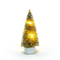 Christmas Tree 5.12inch Artificial Christmas Trees DIY Tabletop Mini Christmas Tree With LED Lights Colorful Christmas Tree Decoration Christmas Pine Needle Christmas Decoration Tree Decor