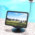 thumbnail image 4 of Lttoisl SharkTRUE Support Magnétique Rotatif à 360° pour Amazon Echo Spectacle 8 et 11, Base Pivotante Réglable, Support en Plastique Durable, Noir, 12x12x4 cm, 4 of 8