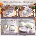 thumbnail image 5 of 3 In 1 Egg Slicer For Hard Boiled Eggs, Strawberry Slicer Grape Cutter, 2026 New Stainless Steel Dicer Egg Slicer Dishwasher Safe, Fruit Cutter For Egg Strawberry Mushroom, 5 of 8