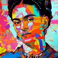 thumbnail image 4 of Stephen Chambers 12x12 Black Ornate Wood Framed With Double Matting Wall Art Titled - Frida 1, 4 of 6