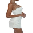 thumbnail image 4 of Women Summer Bodycon Dress Solid Color Spaghetti Strap Sleeveless Dress Fashion Backless Dress, 4 of 7