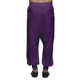 thumbnail image 3 of Atasi Mens Elastic Ethnic Wear Bottom Pant Readymade Solid Rayon Harem Pajama, 3 of 5