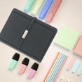 thumbnail image 2 of Miangastore A5 Schedule Planner Black Paper 1Set Rectangular Simple Design, 2 of 8