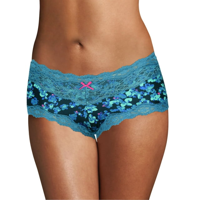 Maidenform Womens Cheeky Scalloped Lace Hipster - Best-Seller, 8