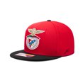thumbnail image 1 of Benfica - Team Red & Black Flat Peak Snapback Hat (Fan Ink), 1 of 2