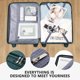 thumbnail image 4 of Maleta de viaje con ruedas para hombre y mujer, cubierta de carrito de viaje de 20 pulgadas, Maleta de equipaje de cabina de embarque de 24, 28 pulgadas, nuevo diseño, 2024, 4 of 4