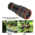 thumbnail image 4 of M Buder Lente Telefoto Profesional 12X Enfoque Telescópico Universal Alta Definición para Teléfono Móvil y Tableta Accesorios de Fotografía Ideal para Viajes y Conciertos, 4 of 9