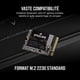 thumbnail image 5 of SSD Corsair MP600 Mini de 1 TB M.2 NVMe PCIe x4 Gen4 2 en negro, 5 of 7