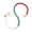 Red, variant on PrimeGo Cat Chew Rope Cotton Rope Cat Chew Toy Safe Teeth Cleaning Toy Interactive Kitten Nip Toy for Hunting Instinct Stimulation Boredom Relief