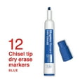 thumbnail image 2 of Staples Remarx Dry Erase Marker Chisel Tip Blue 12/Pack (ST62936), 2 of 6