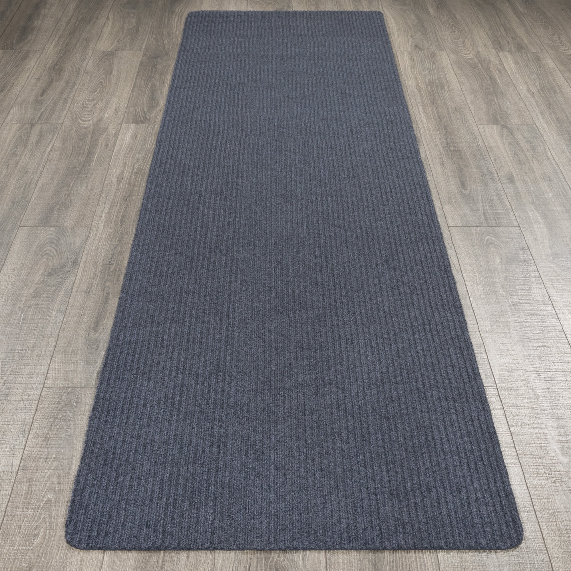 Ottomanson Lifesaver Utility Ribbed Carpet Indoor/Outdoor Mat Area Rug