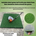 thumbnail image 2 of Juego de golf, tapete para practicar golpes, tapete para practicar golpes, tapete para practicar golpes, elaborado con cuidado, 2 of 12