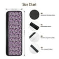 thumbnail image 3 of Refrigerator Door Handle Covers Set of 2, leopard print pink cute stylish Adjustable Velcro Non Slip Fridge Handle Covers, Appliance Handle Covers for Dishwasher Cuteness Oven Kitchen Decor, 3 of 6