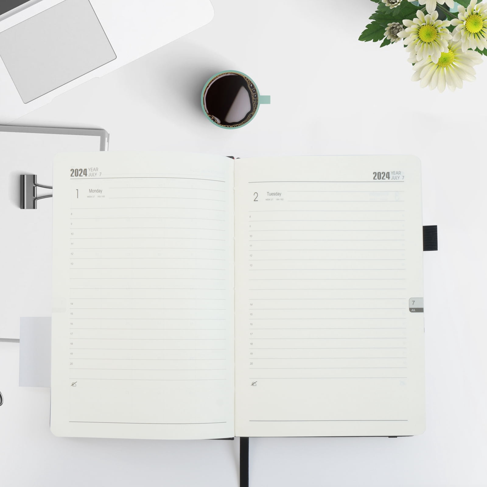 IDOMIK 2024 Planner July 2024- June 2025 Weekly/Monthly Planner Project Management Tools(194 sheet)