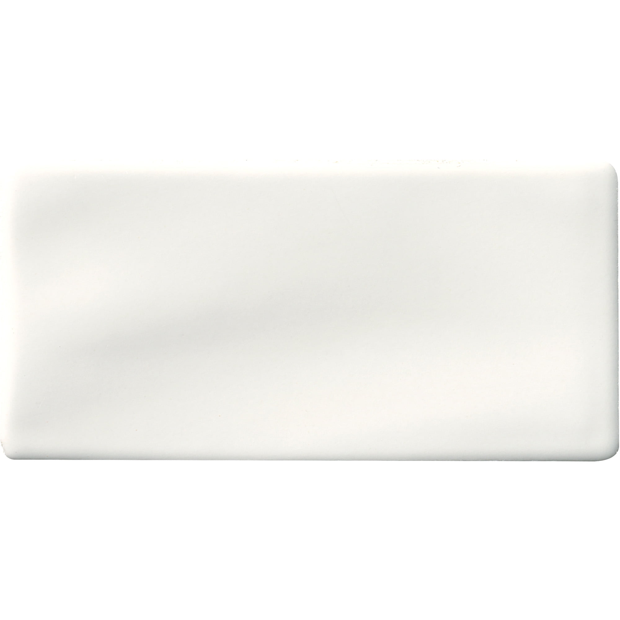 MSI Whisper White Handcrafted 3 in. x 6 in. Glossy Ceramic White Handmade Subway Tile (1 sq. ft./case)