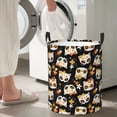 thumbnail image 5 of Goofa cat sugar skulls Printed Circular Hamper,Laundry Basket with Handles,Storage Baskets Foldable,Large Capacity Laundry Hamper-Medium, 5 of 6