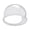 Clear, variant on Great Northern Popcorn Flufftastic 1000W Cotton Candy Cart with Dome, Blue