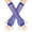 Blue, variant on Fall Fashion Must Haves 80S Fishnet Theme Costume Accessories Gloves For Girls 2 Pc Blue One Size