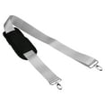 thumbnail image 1 of Unique Bargains 59' Shoulder Strap, 1.5' Width Nylon Adjustable Replacement Strap with Anti Slip Padded Swivel Hooks, Grey, 1 of 5