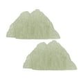 thumbnail image 3 of Fluorite Simulée, Spécimen Minéral Fluorite Usinage Précis 2 Pcs pour Villa pour Poisson 01 Style, 3 of 8