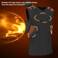 thumbnail image 4 of Basketball Vest, Quick Drying Fabric Impact Buffering Protective Sports Vest  for Football Training S,M,L,XL, 4 of 7