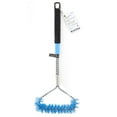 thumbnail image 2 of Broil King Twisted Nylon Tri-Head Grill Cleaning Brush - Heavy Duty, Stiff Bristles - 18 In., 2 of 3