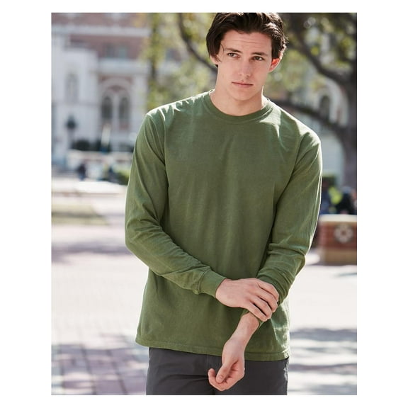 Comfort Colors T-Shirts - Long Sleeve Garment Dyed Heavyweight Ringspun Long Sleeve T-Shirt 6014