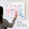 thumbnail image 6 of Skylight Calendar Max 27-inch Touchscreen Digital Calendar, All-in-One Family Organizer and Chore Chart, Wall Mountable Planner - Classic White, 6 of 10