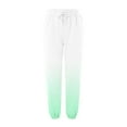 thumbnail image 4 of St. Patrick's Day AXXD Athletic Women Works Capri With Pockets Green Spring Workout Casual Printing Pocket Elastic Waist Trousers Long Straight Pants Sweatpants Valentine's Day, 4 of 5