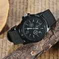 thumbnail image 4 of Montre Électronique Ronde, Bracelet en Nylon Facile à Lire, Boîtier en Alliage, Montre Analogique Ronde Réglable pour Homme pour le Sport, 4 of 7