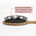 thumbnail image 5 of Golden Christmas Snowflake Pattern Hair Brush,Girls Detangling Hair Brush,Glide Through Tangles with Ease for Wet & Dry Hair,8.8"X2.8", 5 of 7